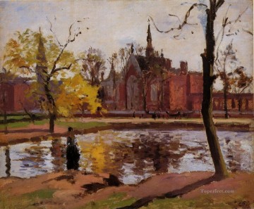 ダルウィッチ大学ロンドン 1871 カミーユ・ピサロの風景 Oil Paintings